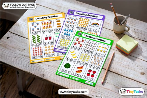 Fun & Engaging Counting Practice Worksheets for Preschoolers