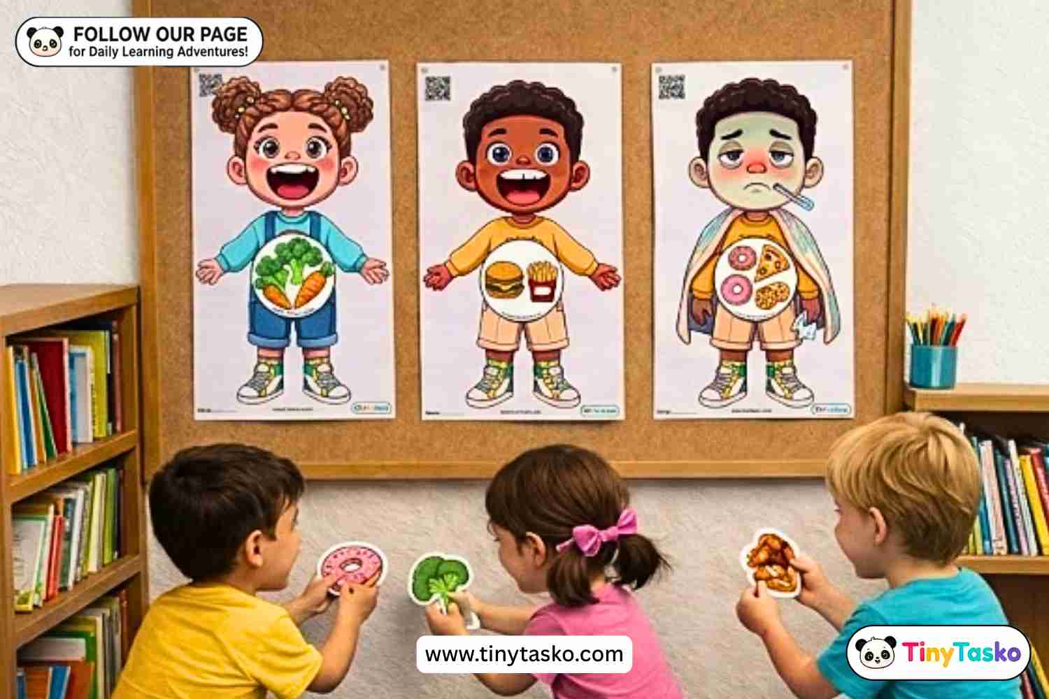 Healthy vs Unhealthy Food Sorting Activity