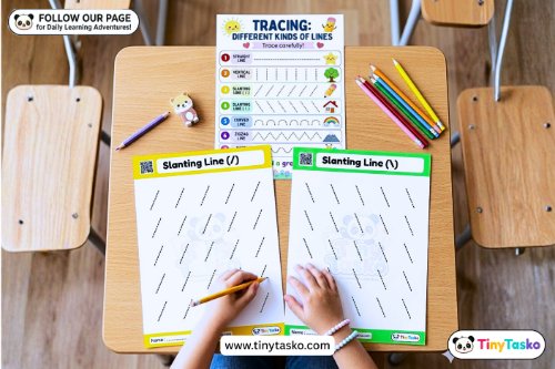 Printable Preschool Line Tracing Sheets – Pre-Writing Fine Motor Activities