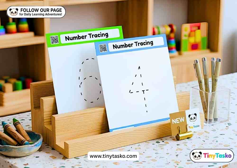 Printable Number Tracing Worksheets 1-10