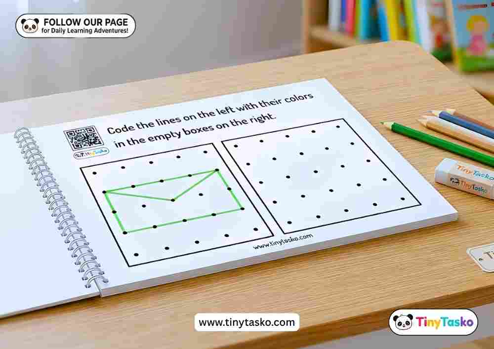 Dot-to-Dot Grid Coding Worksheets for Kids: 10 Fun Logic & Pattern Solving Activities
